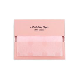 [VARUZA] Natural Oil Absorption Control Paper Pink Heart(Mirror Case + Refill) 200EA 400EA 600EA – Gentle on Sensitive Skin, Absorbs Sebum, Easy-to-Use Tissue Type - Made in KOREA